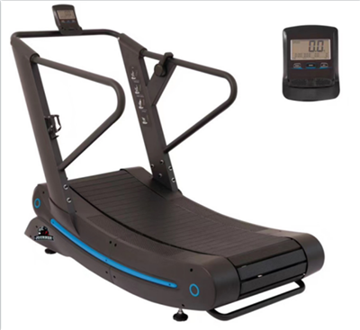 Fitness zakřivený běžecký pás Neelektrický motorizovaný běžecký pás