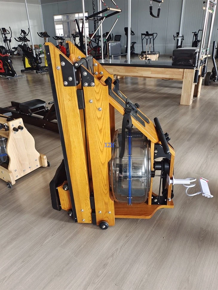 Foldable Wood Rower Folding Rowing Machine