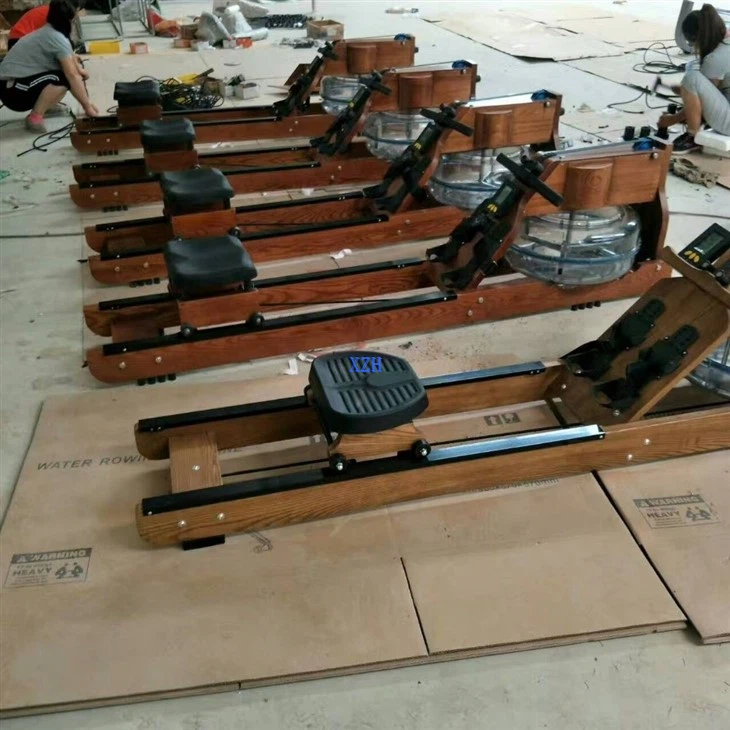 Foldable Wood Rower Folding Rowing Machine